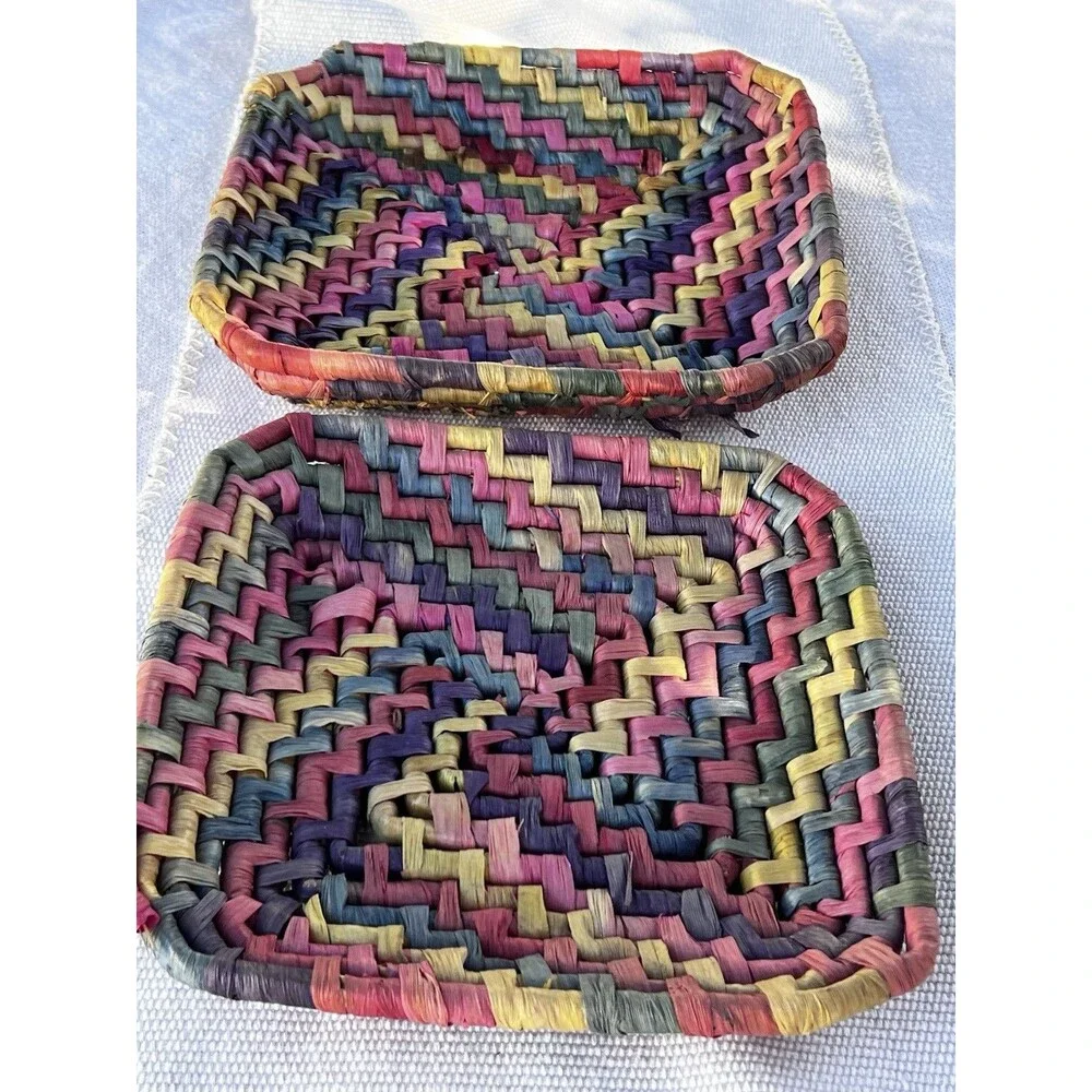Artisan vintage handwoven